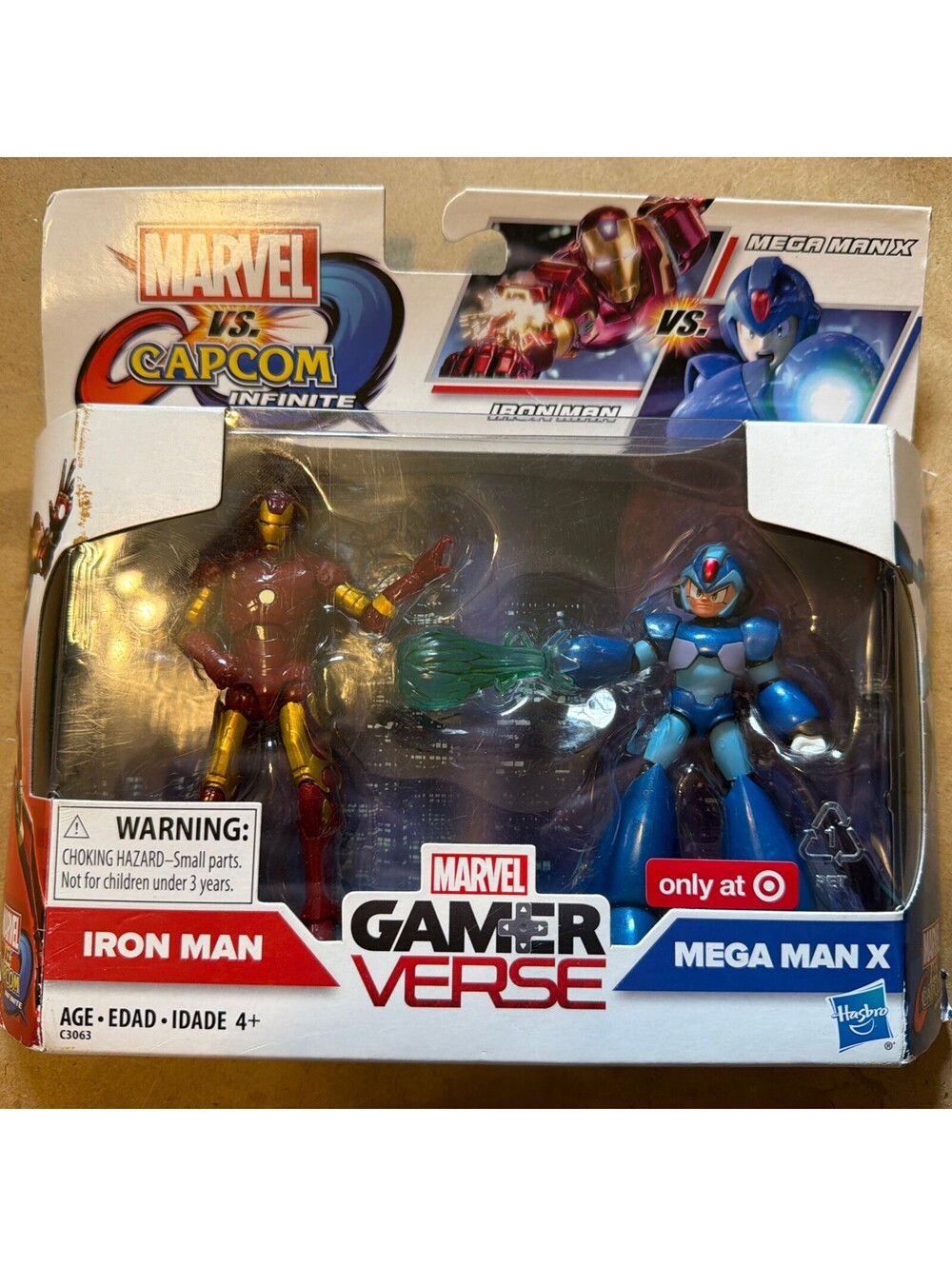 Marvel vs Capcom Infinite: Iron Man & Mega Man X Action Figure 2-Pack Target